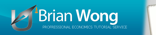 economics tutor - Brian Wong